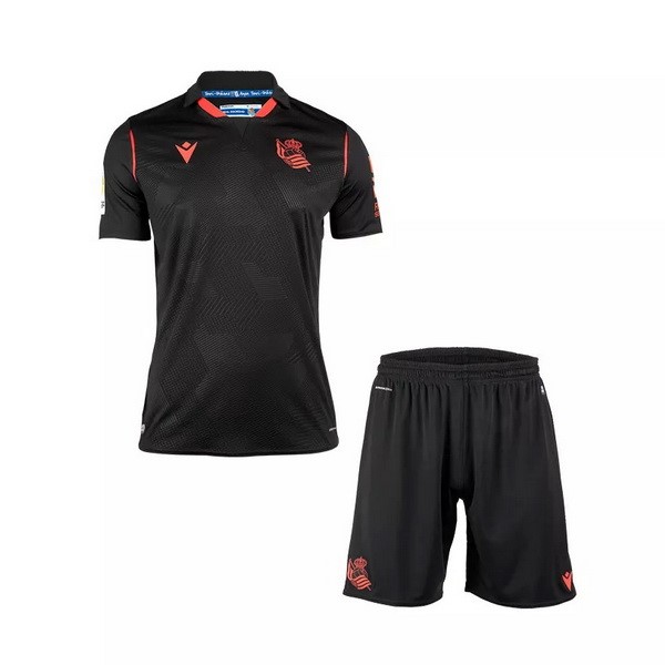 Camiseta Real Sociedad 2ª Niño 2020-2021 Negro